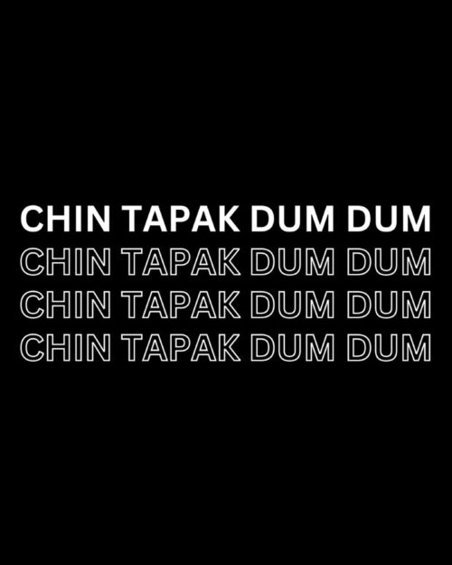 Chin tapak dum dum T-Shirt