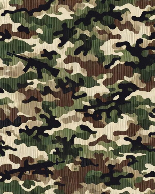 Military Camo All Over Print